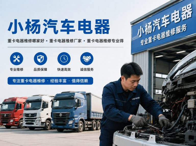 逊克县为重卡运输提供电器维修方案